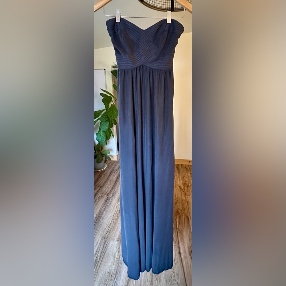 Smokey Gray Maxi Dress